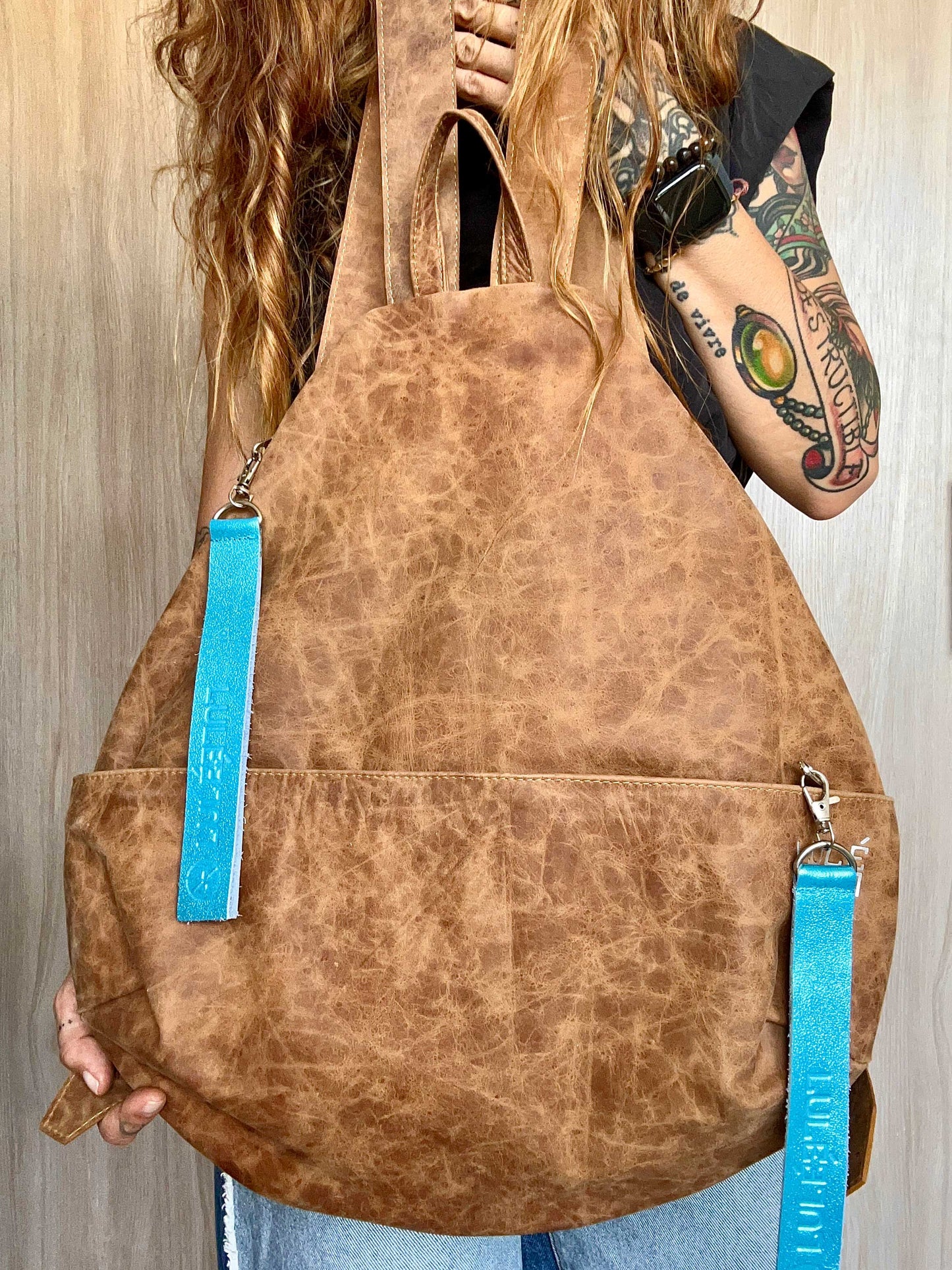 BagPack Honey tag blue