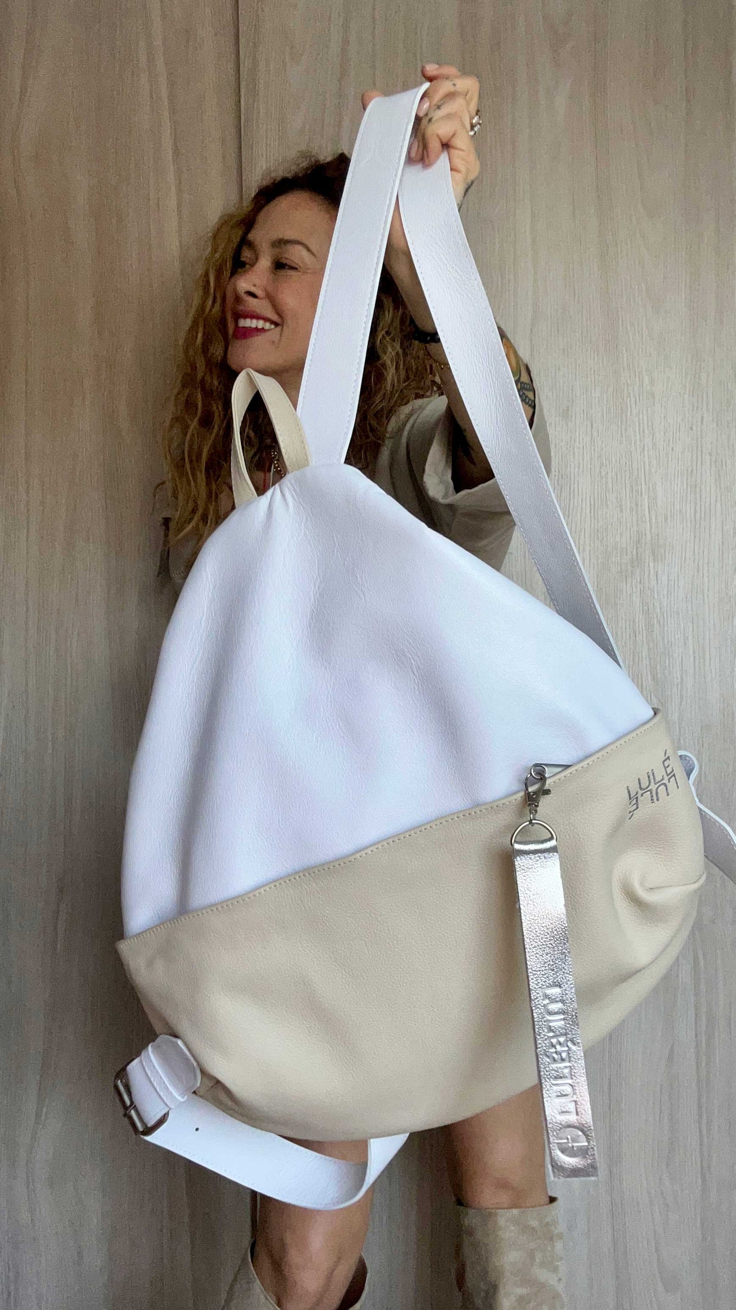 White and Bone BagPack