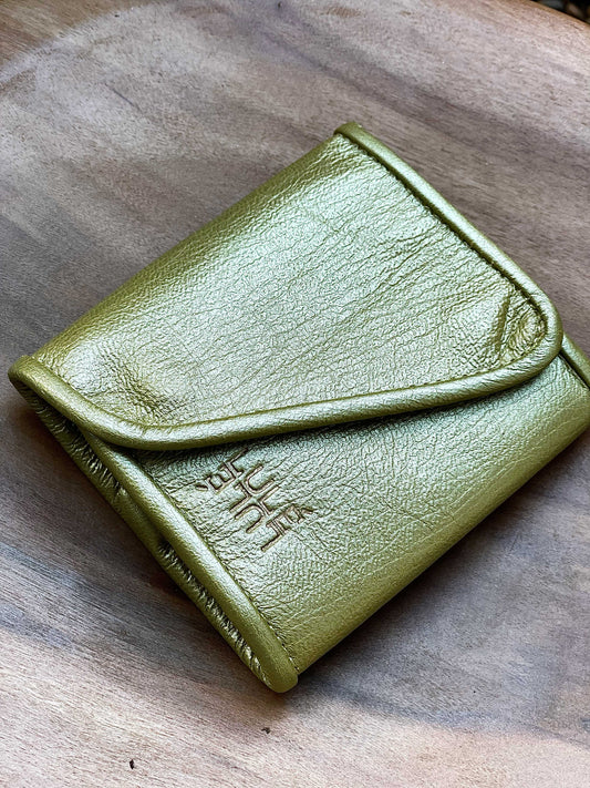 Small Lulé Wallet GOLD