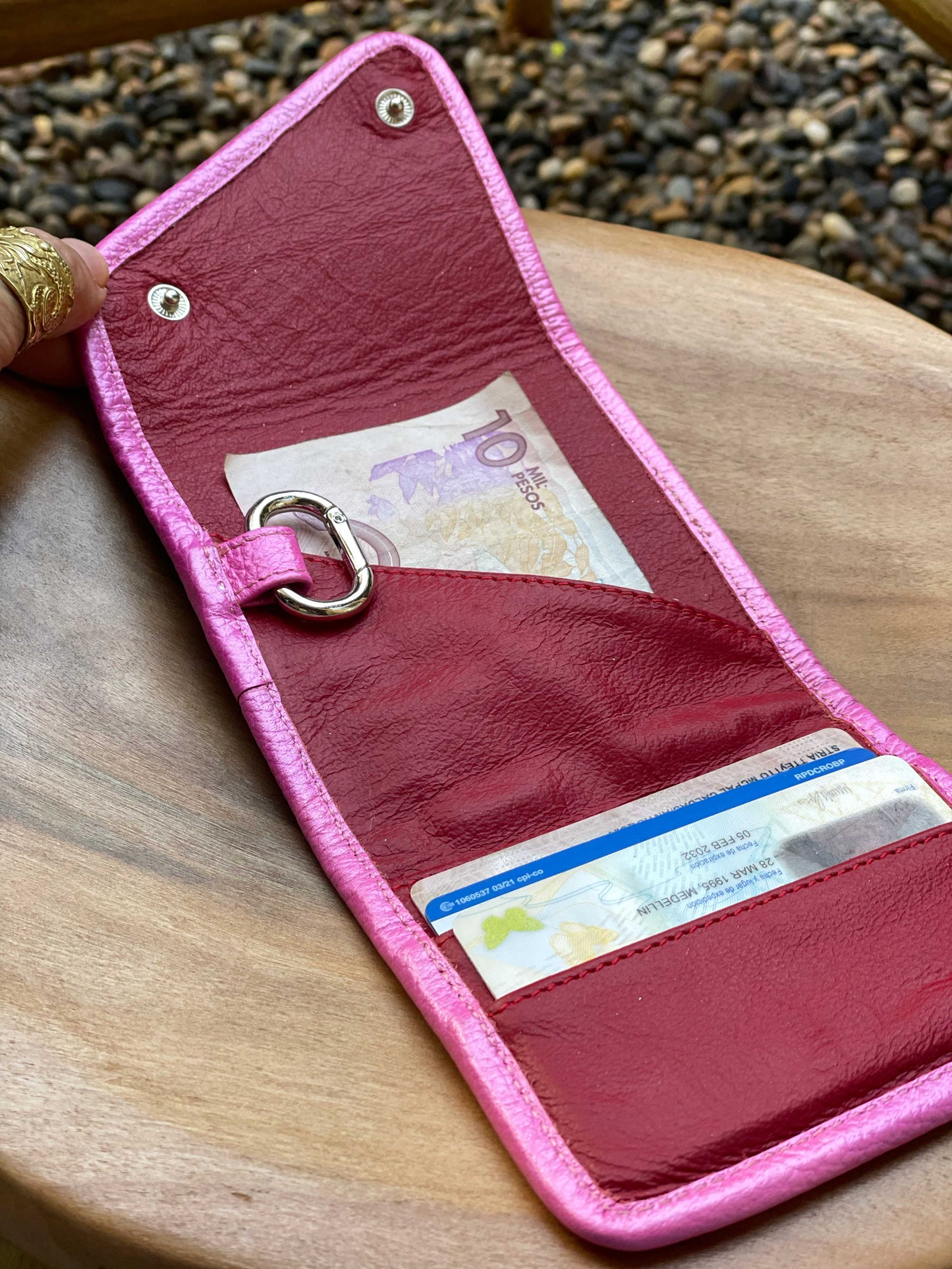 Pequeña Lulé Wallet Rosa