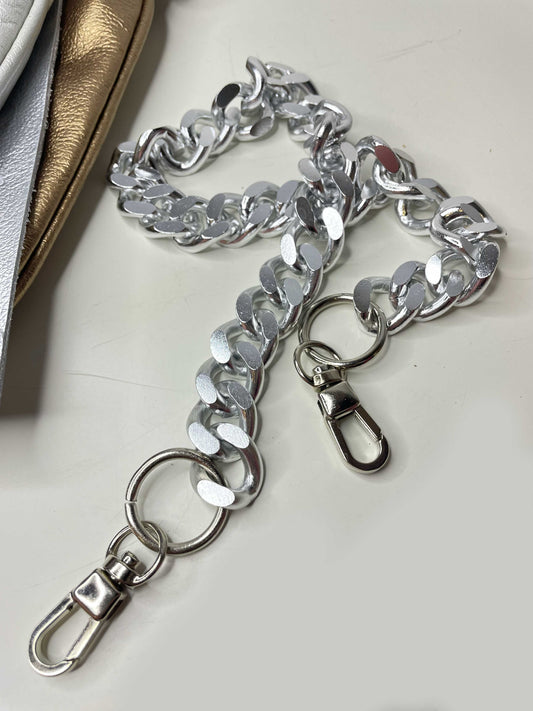 Duo Bag Silver Chain