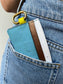 Mini Wallet Mix Blue